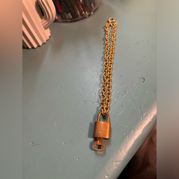 Louis Vuitton Lock and Key Necklace - Picture 2 of 5